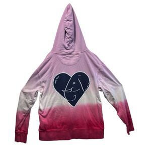 Ivory Ella Tie Dye Pink Hoodie medium